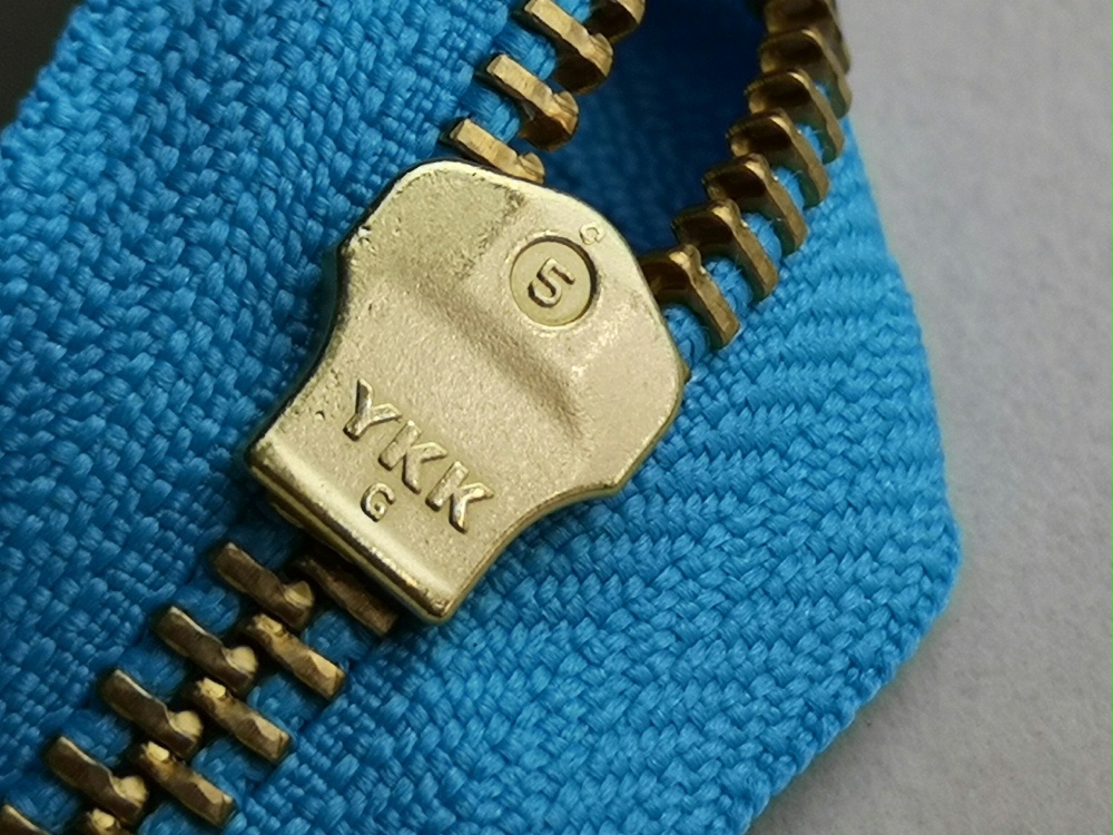5号YKK拉链金铜牙